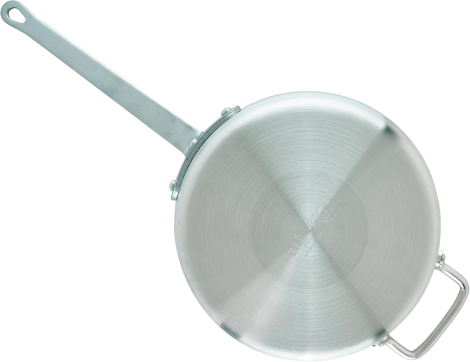 Winware by Winco Winware Professional 7 Quart Aluminum Sauce Pan Saucepanalu image number 3