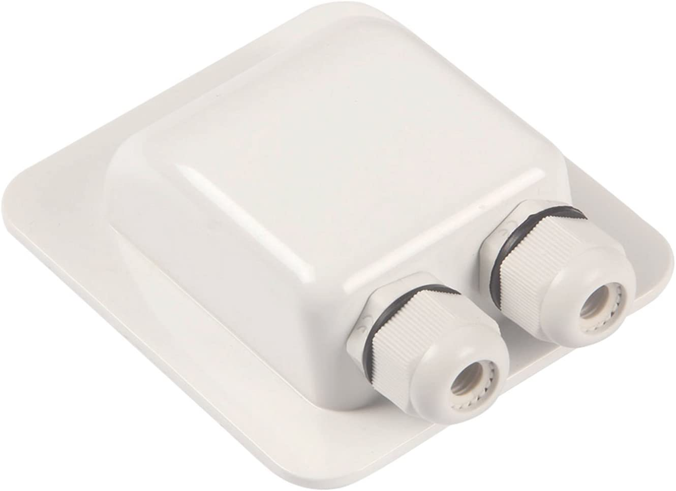 Waterproof ABS Double Cable Entry Gland for Solar Panels,Motorhomes,Caravans,Boats- for All Cable Types 6Mm&sup2; to 12Mm&sup2;