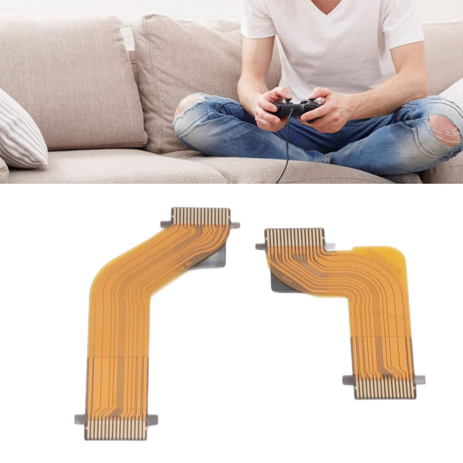 R2 L2 Flex Cable for Controllers Joystick Trigger Button Cable for Stable Exquisite Replacement Controller Trigger Button Cable For image number 6