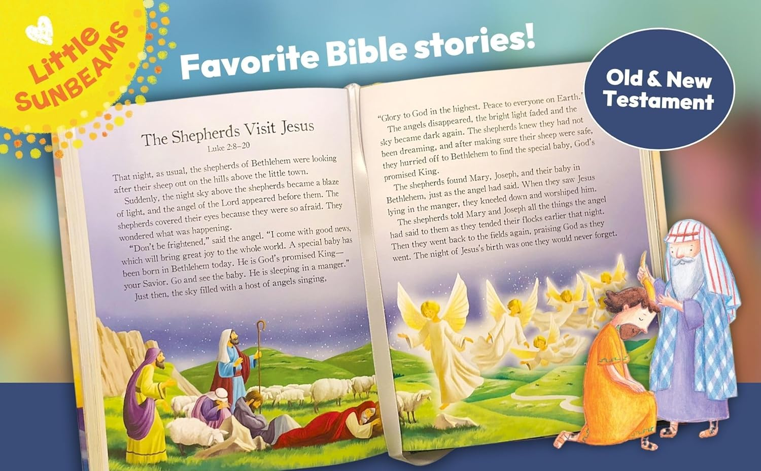 365 Bible Stories and Prayers (Little Sunbeams): Biblical Readings to Share All through the Year