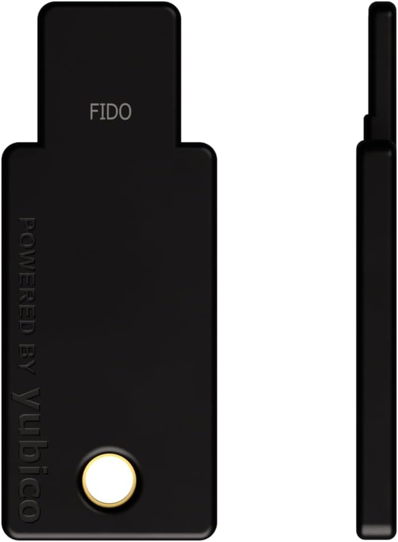 Yubico Yubikey 2FA Security Key Black NFC USB-A image number 2