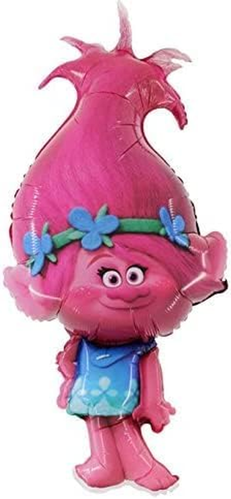 Toyland&reg; 39 Inch Princess Poppy Troll Shaped Foil Balloon - Trolls Children'S Party Decorations