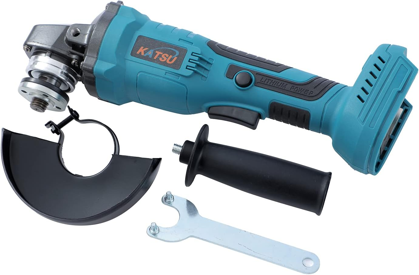 KATSU FIT-BAT 21V Brushless Cordless Angle Grinder 115Mm, 3 Speeds, for Grinding Cutting Polishing, No Battery and Charger (Budget) 102606 image number 4