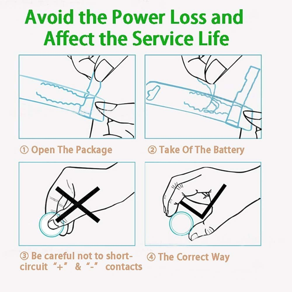 CR1620 Battery 3 Volt Lithium Coin Cell 1620 Batteries 10 Pack in Original Packaging for Watch, Car Key, Calculator, Electronic Scale, Toy image number 2