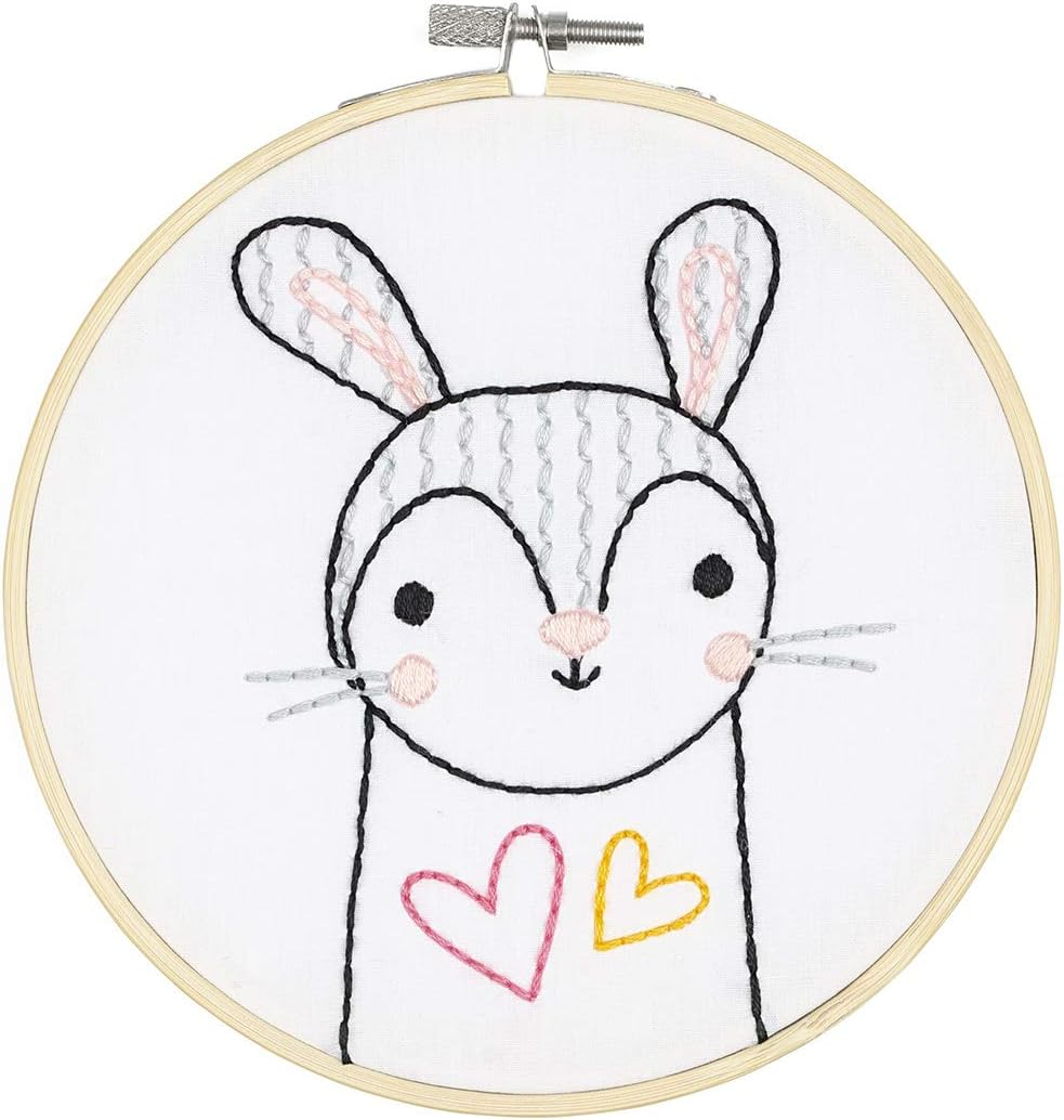 FABRIC EDITIONS Bunny NC-ESTCH Beginner Stitch