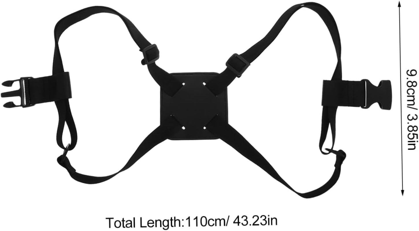 MOKKHNB 2PCS Adjustable Elastic Luggage Straps for Suitcases Sturdy Packing Belt with Buckle for Travel Black Secure Your Luggage during Trips image number 2