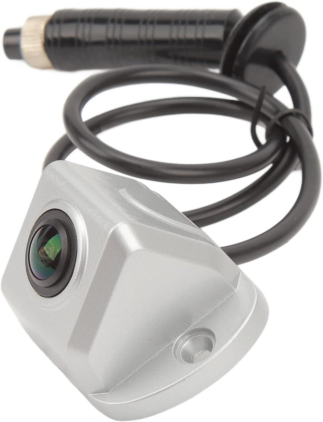 Generic Side View Camera, 4 PIN IP68 Water Proof Aviation Head 150&deg; Viewing Angle Night Vision Shock Proof Blind Spot Camera with Adjusting Pad, for RV Van Truck Bus (1080P) image number 4