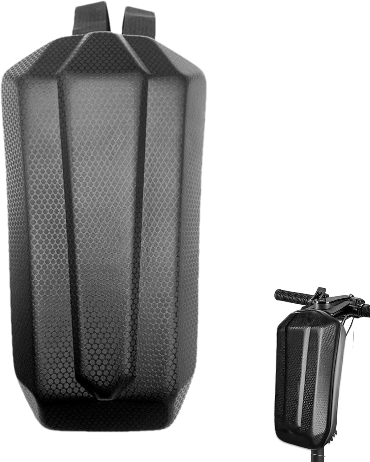 Bike and Scooter Handlebar Bag, Waterproof Scooter Storage Bag, 3L Waterproof Front Bags for Escooter, Mobility, Electric Bike, Handle, Tiller Bags for Charger Tools, Repair Tools image number 1