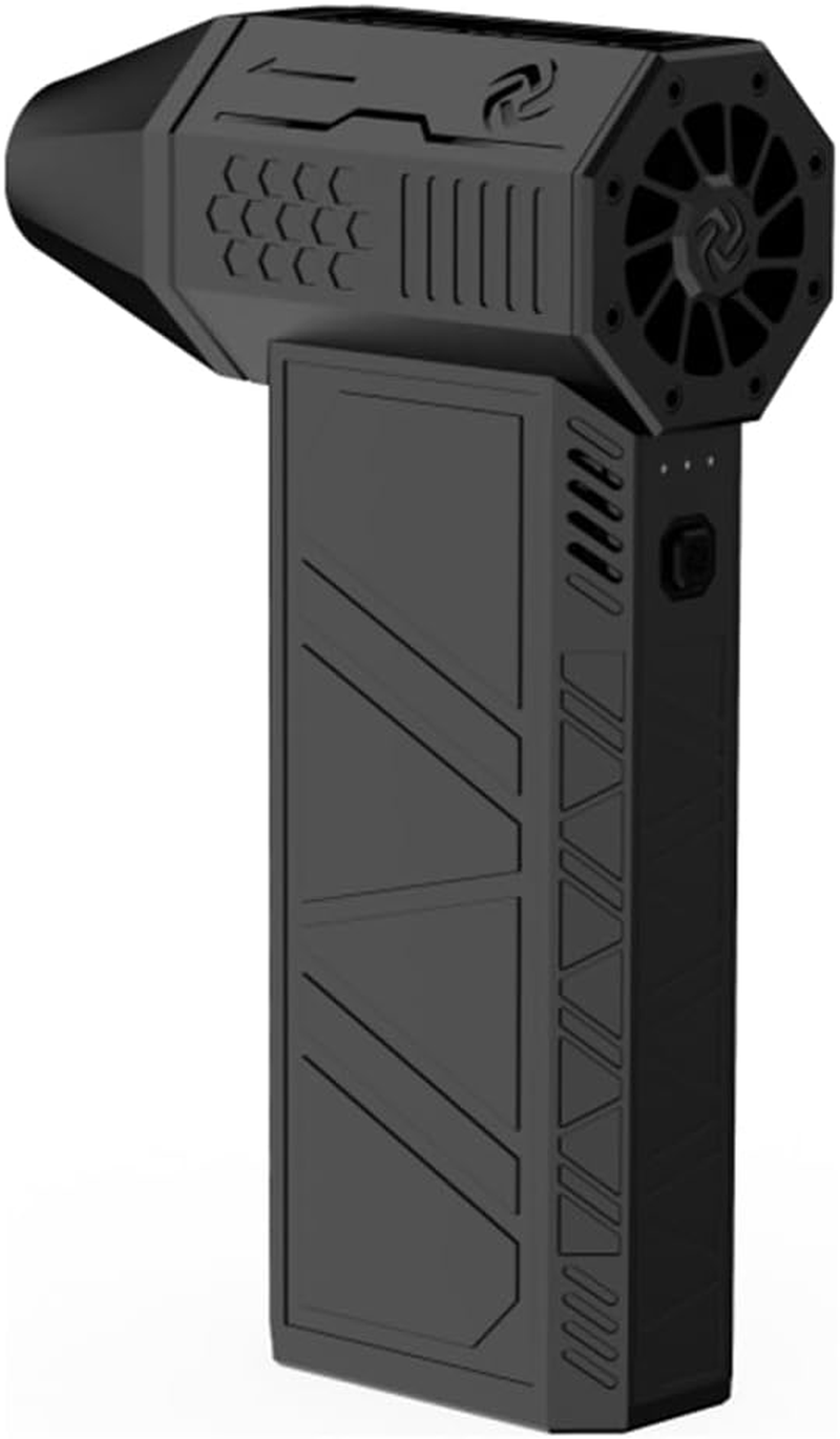 Tuperoymse X3 Upgrade Mini Turbo Jet Fan Powerful Blower 130000R PM50+M/S 3000Mah Violent Turbo Fan for PC Keyboard Camera Easy Install Easy to Use