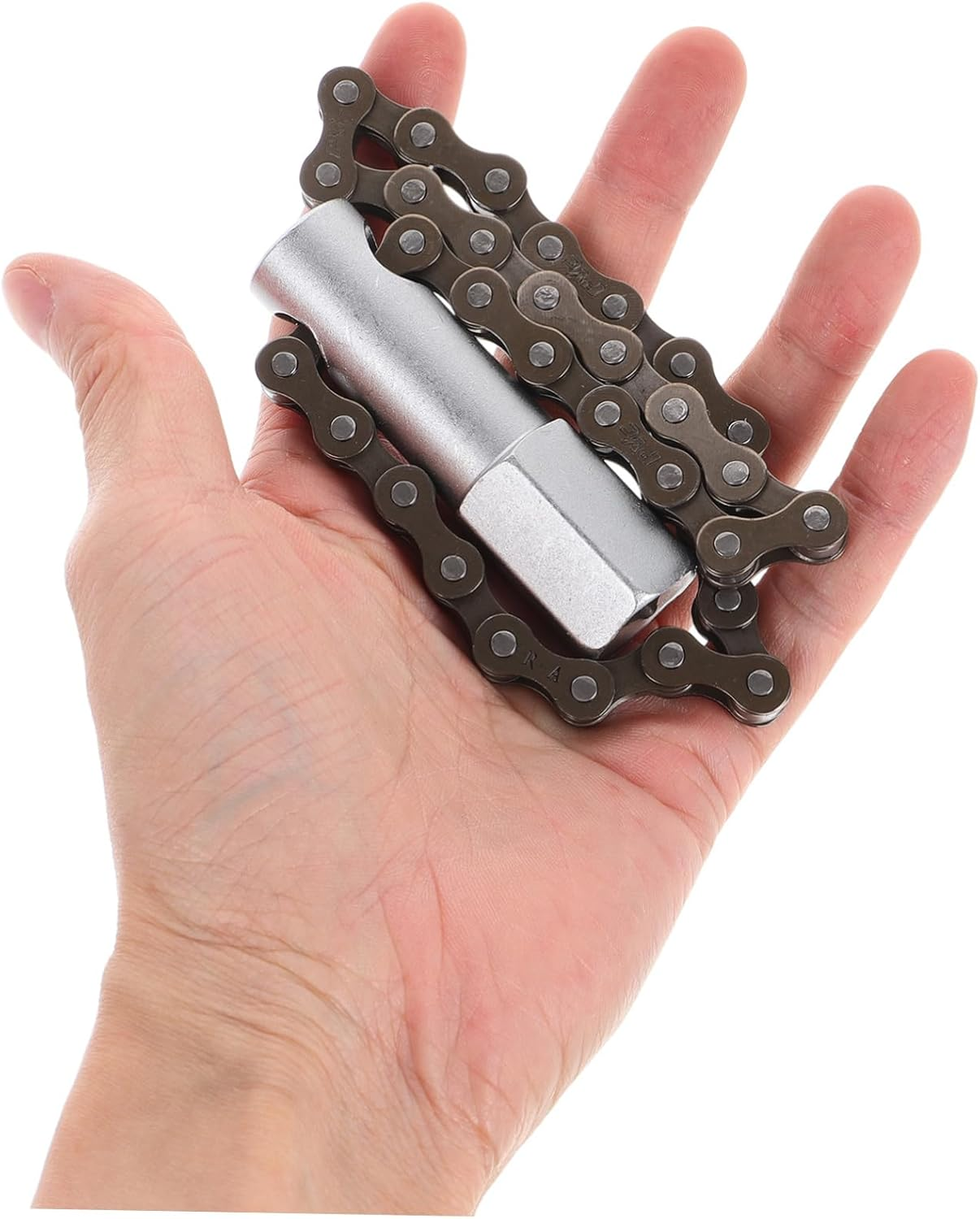 BUGUUYO Chain Oil Wrench Oil Filter Chain Wrench Easy to Use Automotive and Mechanical Equipment image number 2