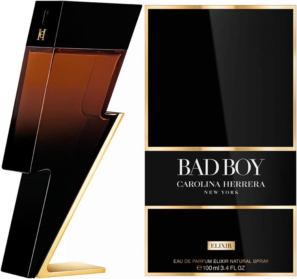 CAROLINA HERRERA BAD BOY ELIXIR EDP 100ML SPRAY image number 4