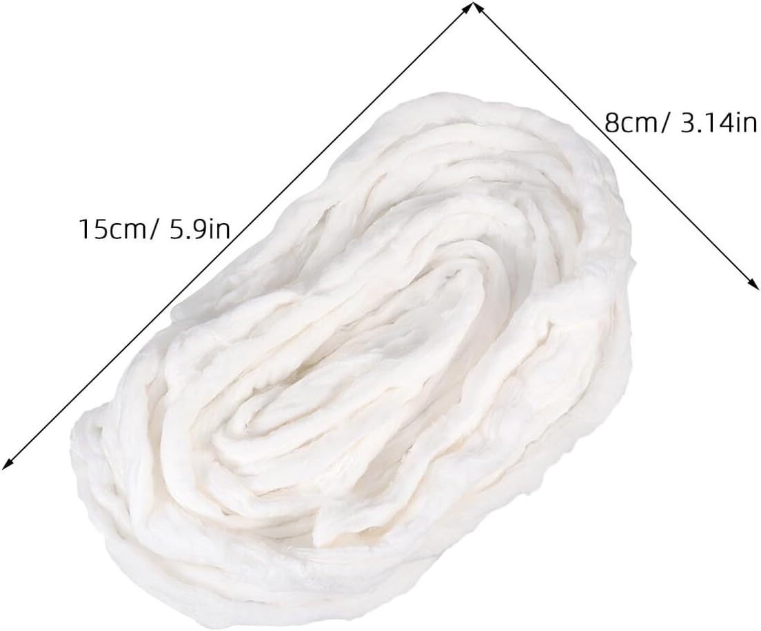 Ipetboom 2Bags Soft and Lightweight Makeup Remover Pads Cotton Roll for Manicures Salon Beauty Kit Cotton Swab for Skin Care image number 2