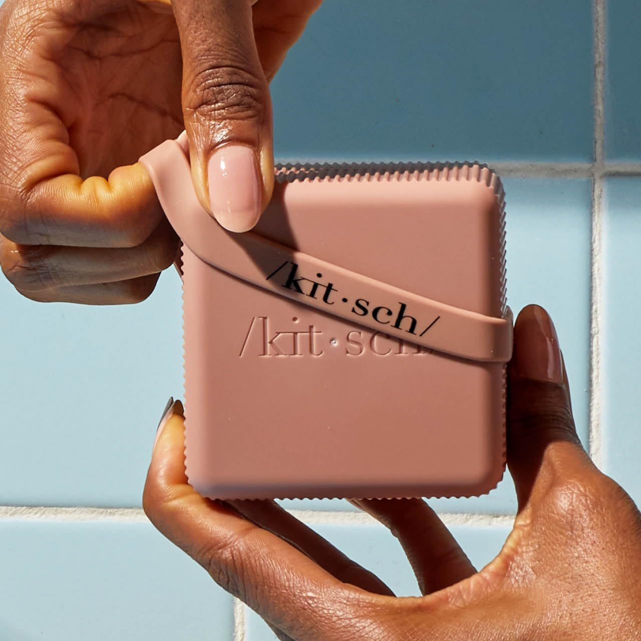 Kitsch Bottle-Free Beauty Travel Case, Terracotta image number 1