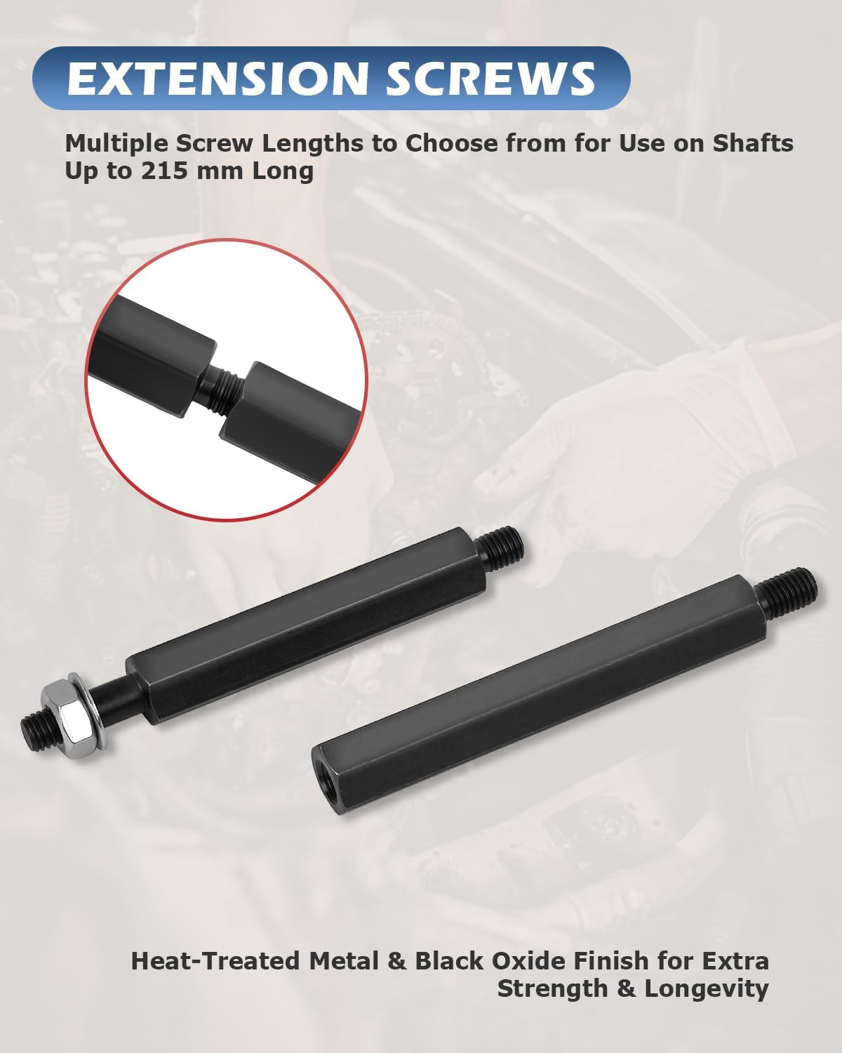 12Pcs 5 Ton Capacity Bearing Separator Puller Set 2" and 3" Splitters Remove Bearings Kit