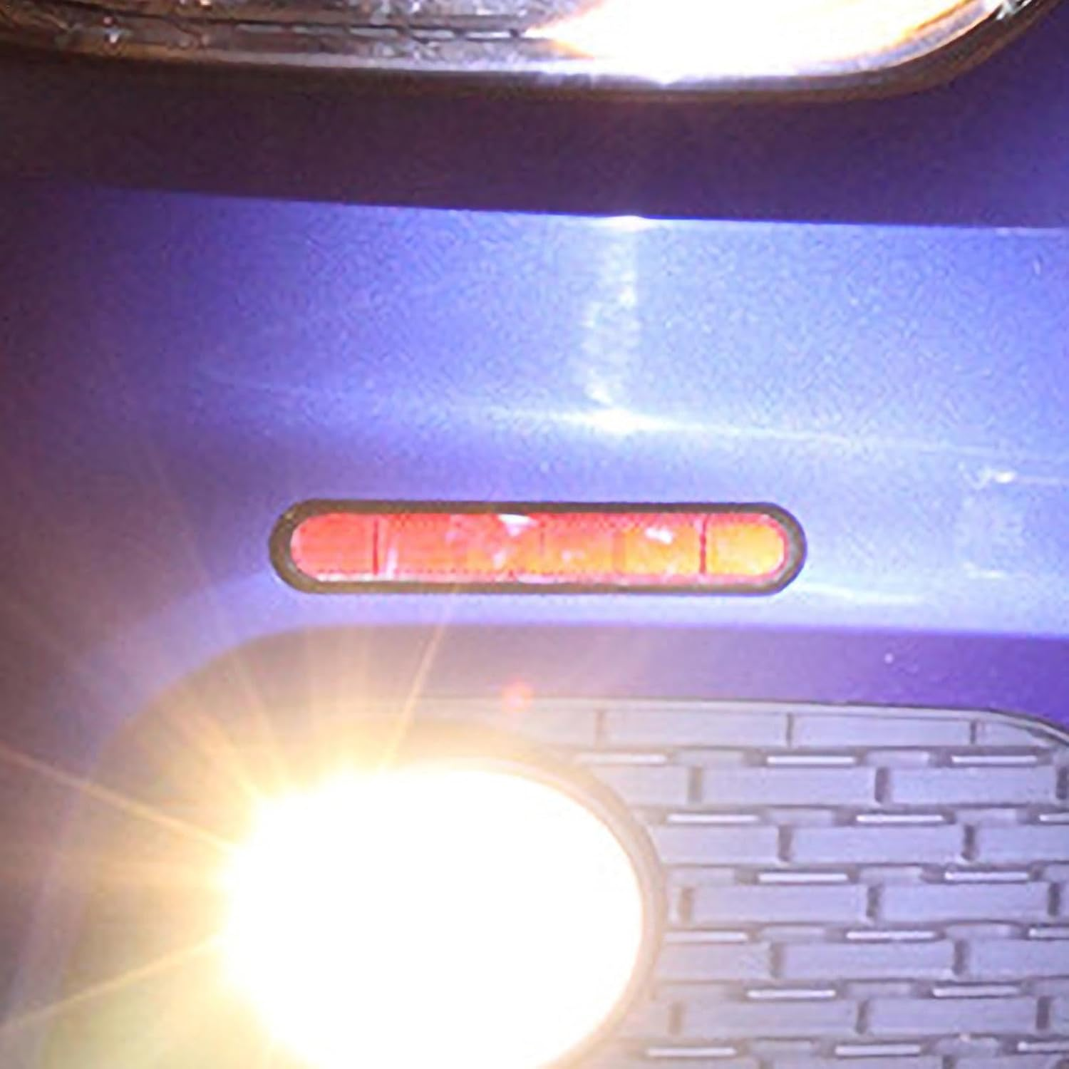 Reflective Stickers for Car,Auto Oval Safety Stickers - Oval Safety Reflector, Reflective Sticker for Trailers, Trucks, High Night Visibility Reflector Tape image number 4