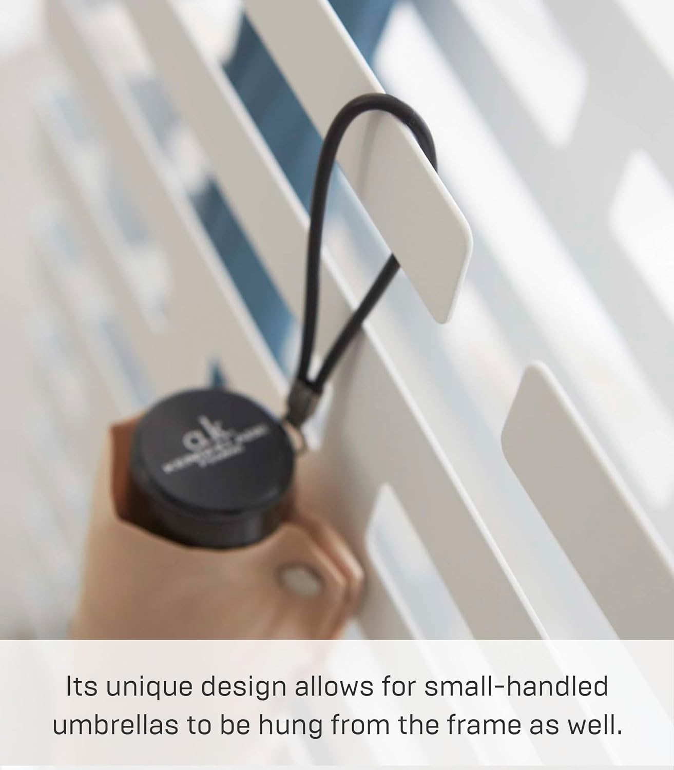 Yamazaki BRICK UMBRELLA STAND WIDE WH, White