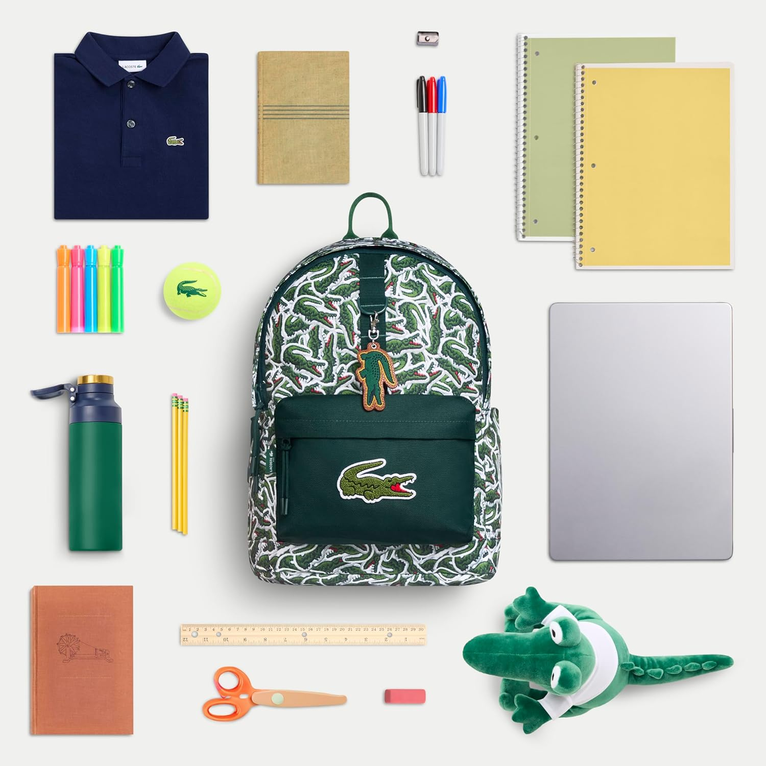 Lacoste Classic Backpack - Green image number 2