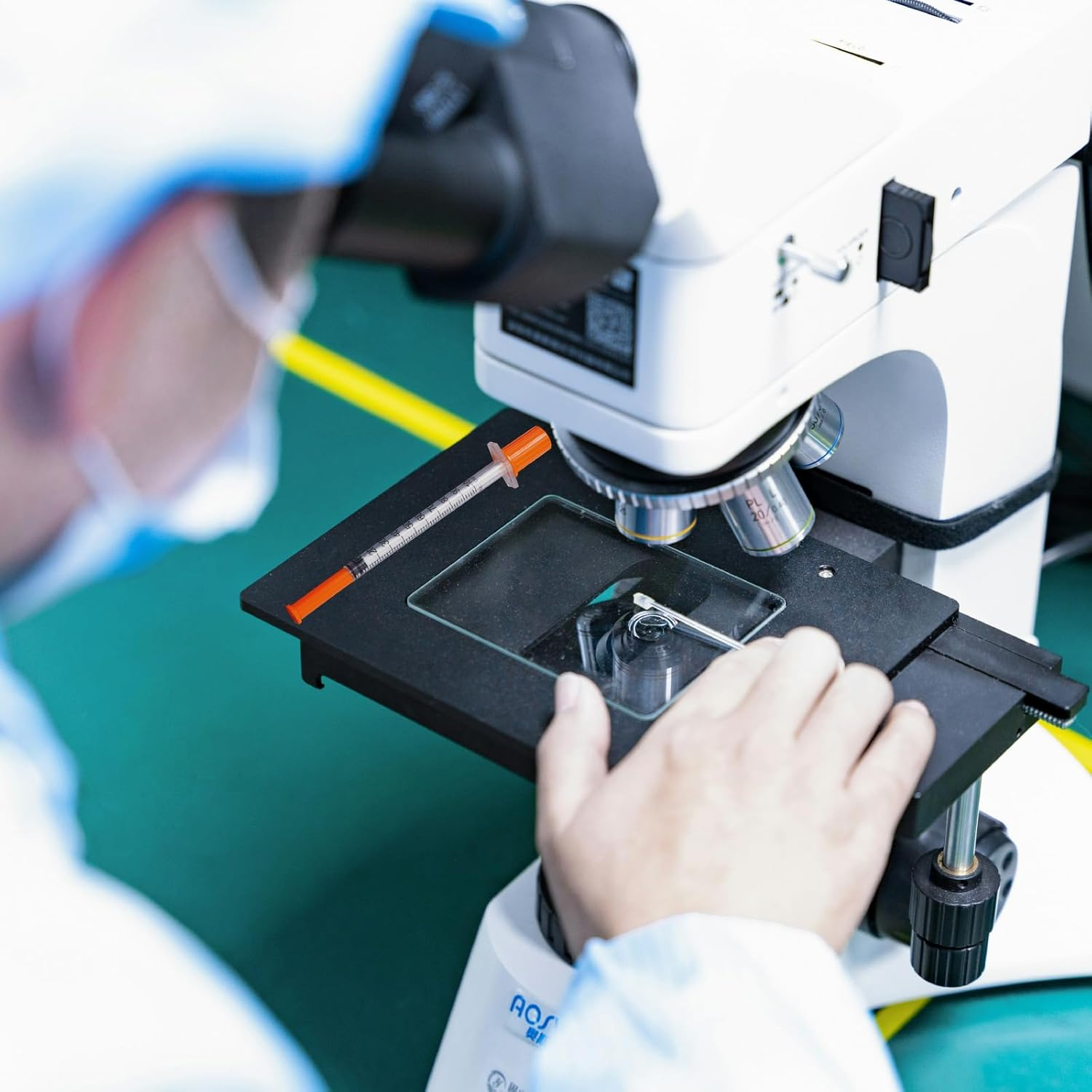 1Ml 31G Syringe with 1/4 Inch 6Mm, Lab Syringes Tools Individually Wrapped, Pack of 20 image number 2