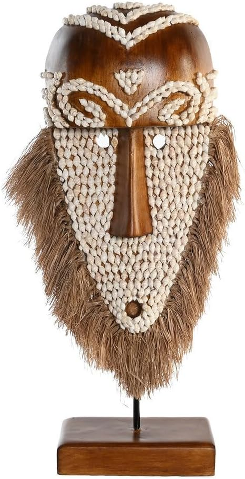 DECORACION FIBRA ALBASIA 30X10.5X53 MASCARA