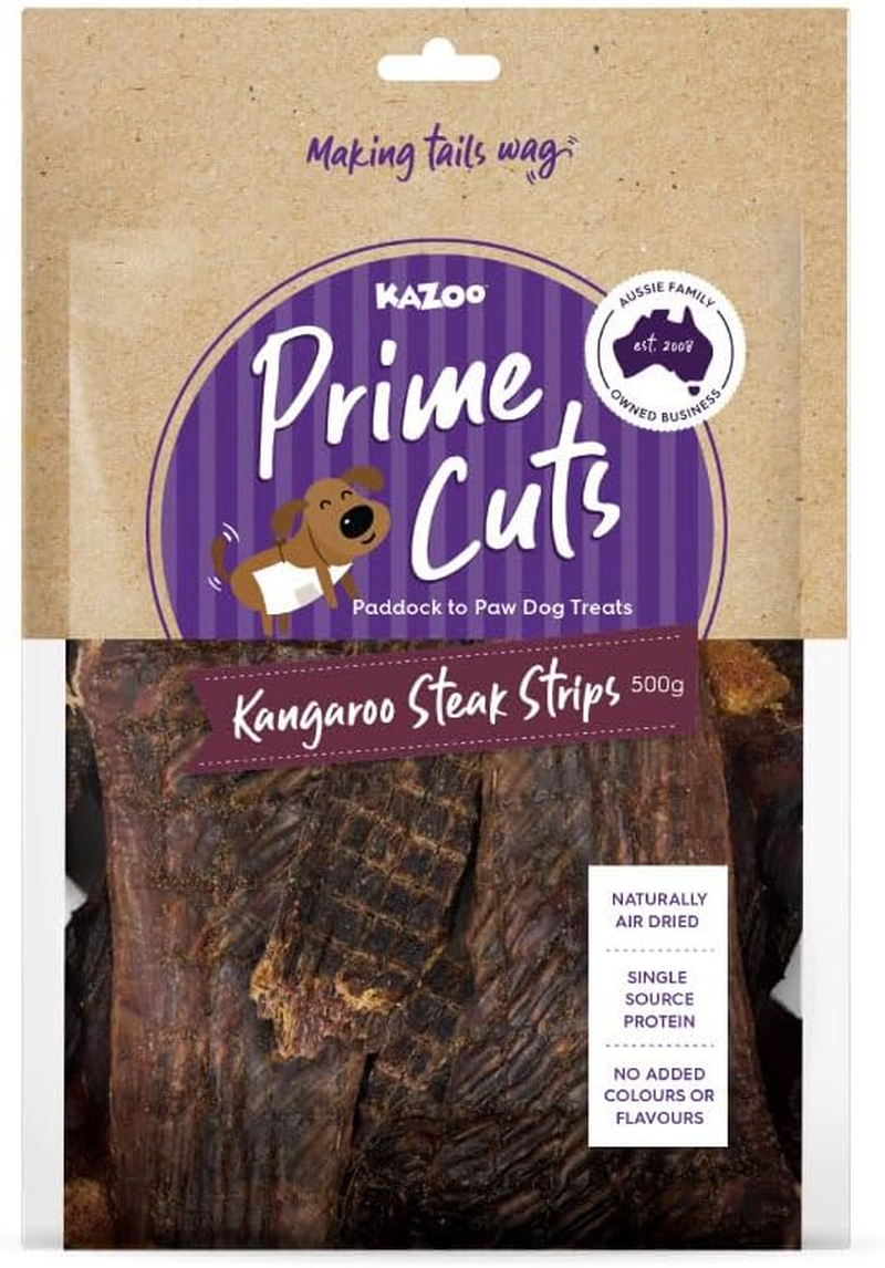 Kazoo Prime Cuts Kangaroo Steak Strips - 500Gm image number 1