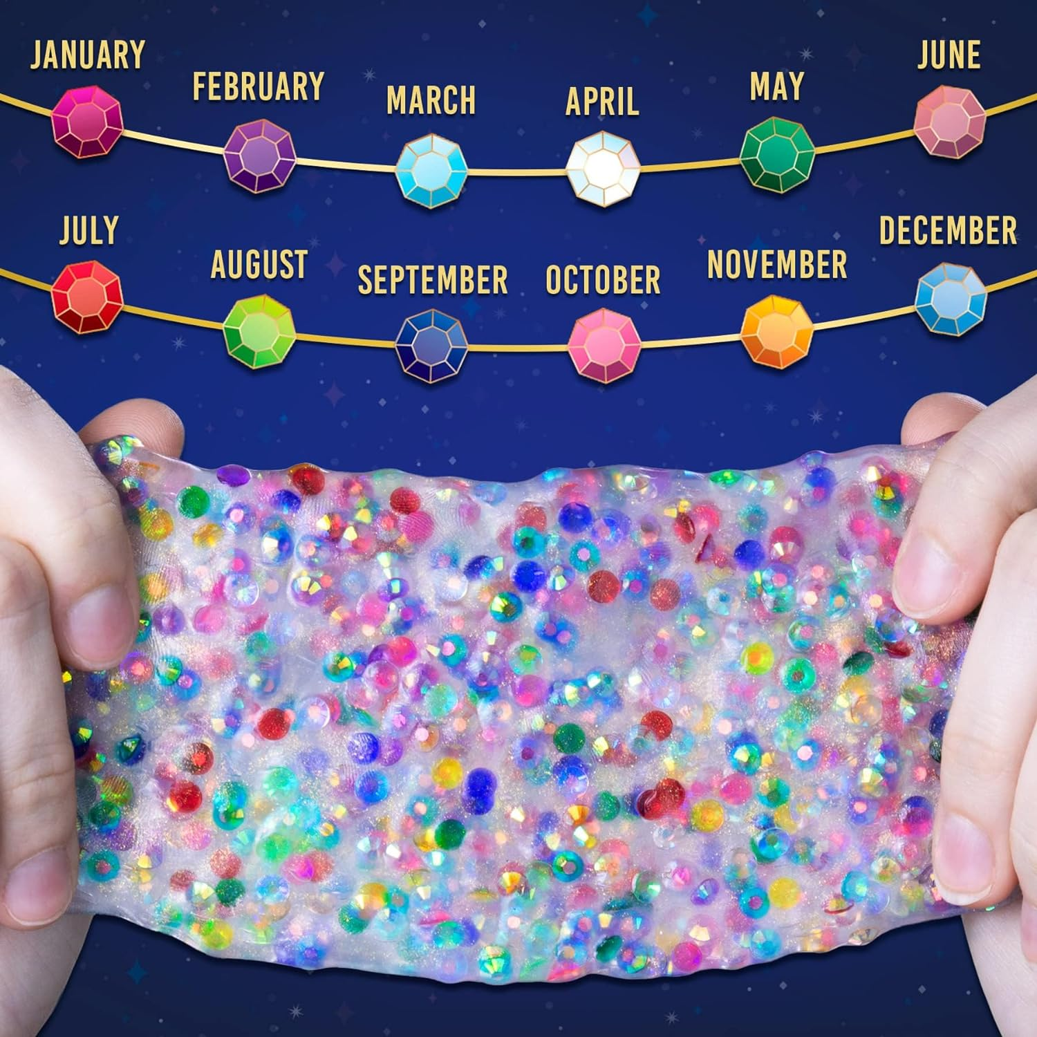 Crazy Aarons AP Birthstone Trendsetters Thinking Putty image number 1