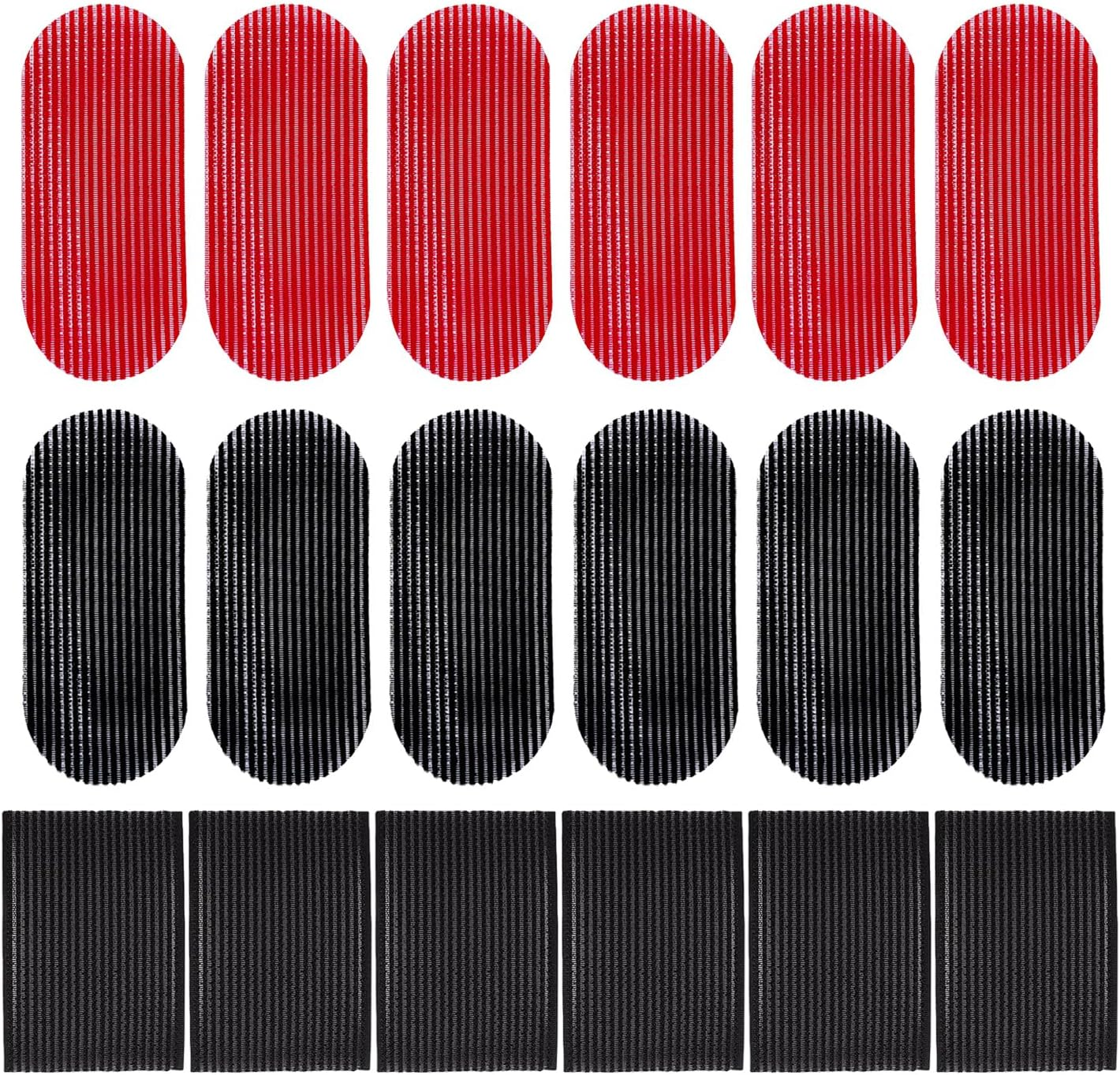 Pack of 18 Self-Adhesive Hair Stickers, Invisible Tassel Stickers for Girls, Hairpins for Hairdressers, Unisex, Suitable for Hairstyle Finishing image number 5