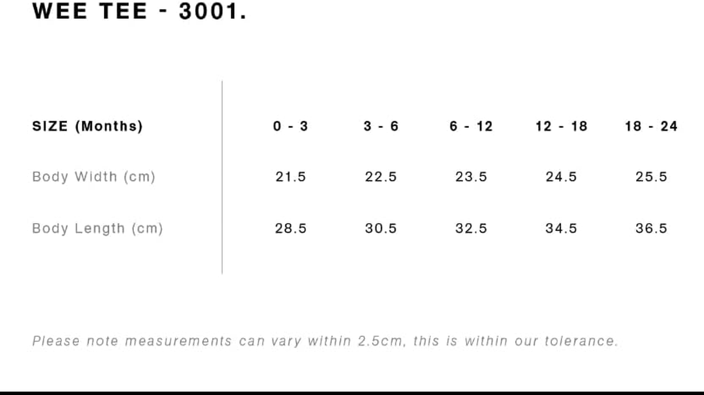 Ascolour Baby Unisex Baby Tee Shirts Short Sleeve Shirt 0-24Months - White, Pink, Grey, Black (White, 18-24M) image number 2