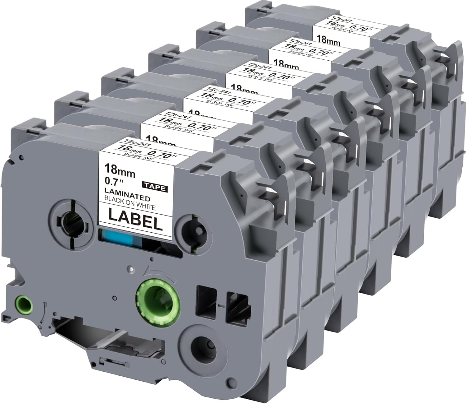 Weemay 6 Pack Compatible with Dymo Label Maker Refills D1 1/2 Inch Tape 45010 45013 45016 45017 45018 45019 12Mm D1 Color Tape for Labelmanager 160 280 210D 360D 420P Pnp 450D Printer, 1/2&rdquo; W X 23&rsquo; L