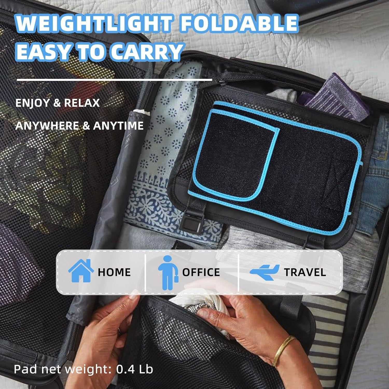 Red Light Belt for Body 105Leds Red Light Lamp with Timer Remote (5/10/15/20/25/30Mins) LED 660Nm&850Nm