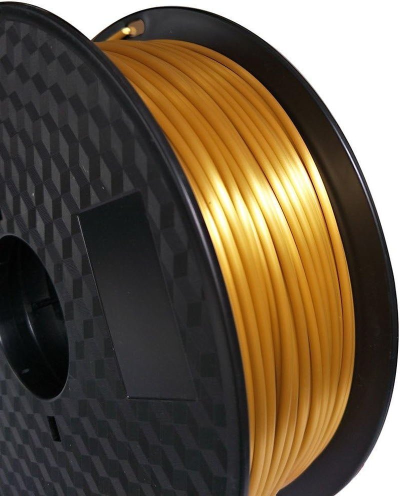 CC3D 2.85Mm 3D Printer Filament Silk Gold PLA Filament 3 Mm 1KG PLA Spool 3D Printing Material Shiny Shine Filament Silky Metallic Gold Filament image number 3