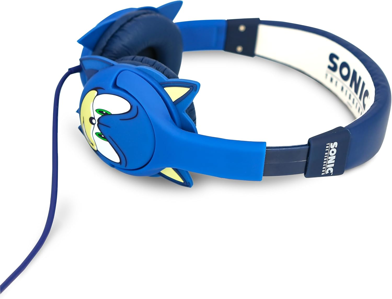 OTL Technologies SH1179 Sonic the Hedgehog Kids Wired Headphones - Blue image number 1