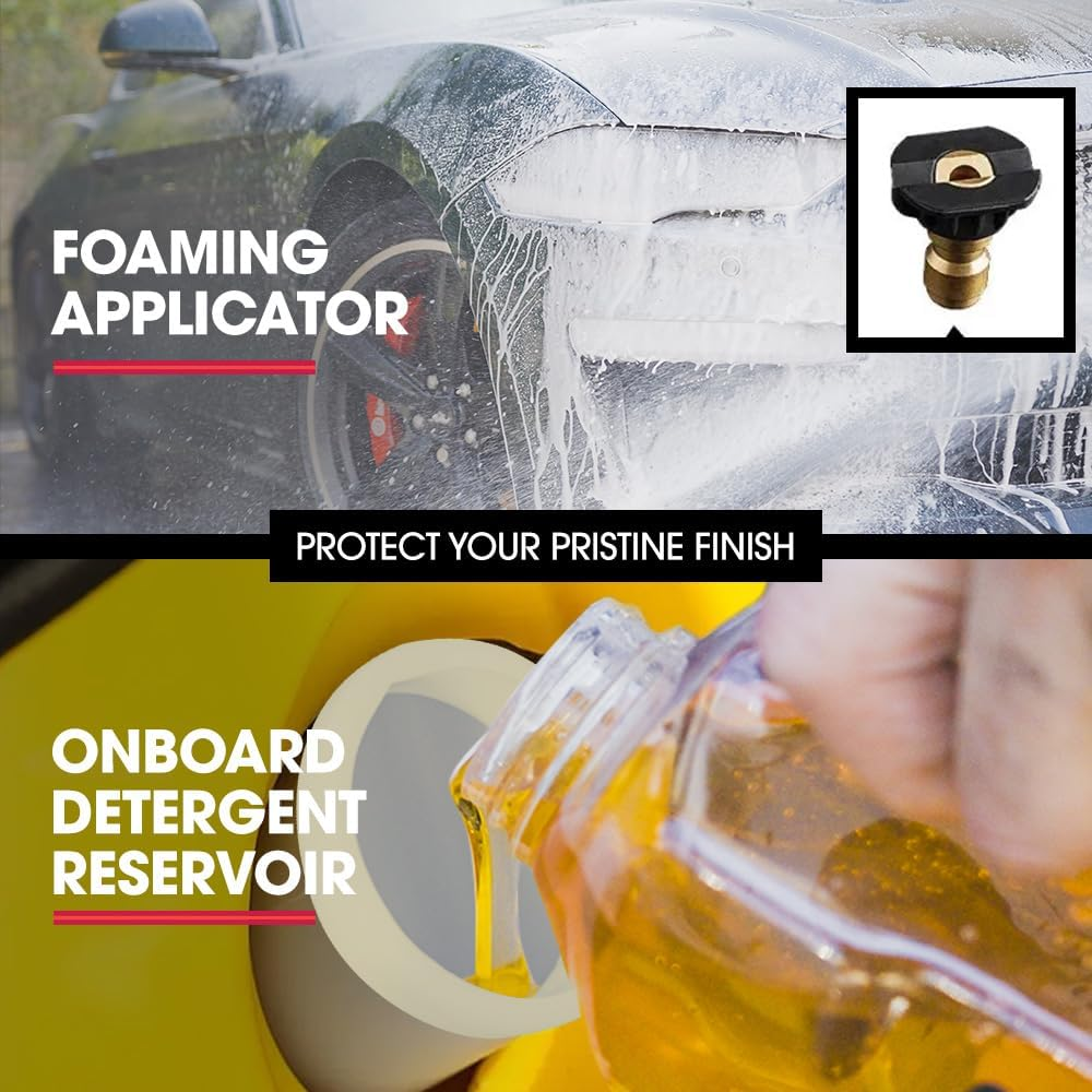 Jet-Usa RX550 Electric High Pressure Washer 3500PSI Ultimate Pack, 5 Nozzles, Spin & Wheel Brush, Deck Cleaner, Turbo Head, Angled Lance, 30M Hose Reach image number 1