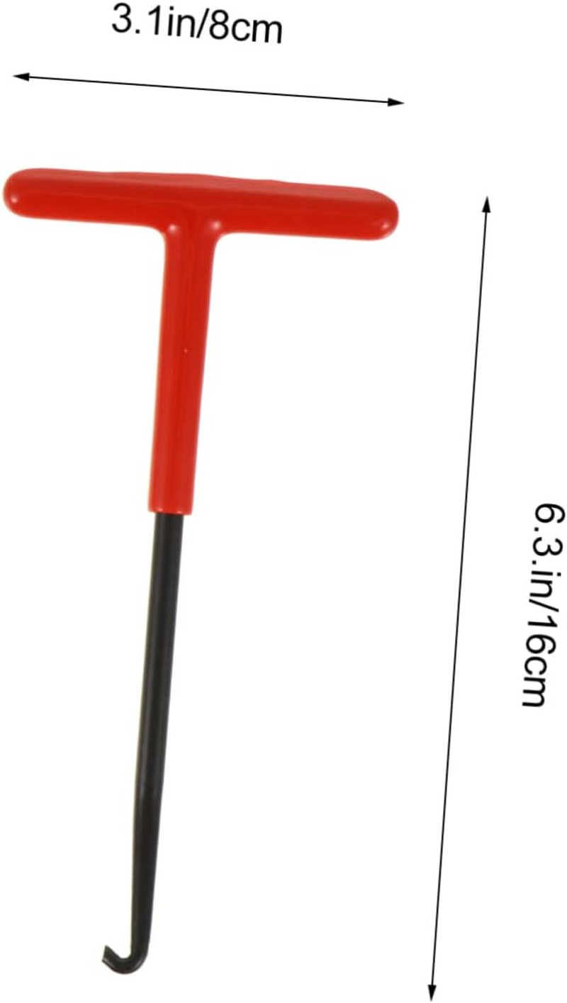 Vaguelly 2Pcs Motorcycle Spring Hook Exhaust Spring Puller Tool Steel Hook Set for Motorbike Accessories and Repair image number 2