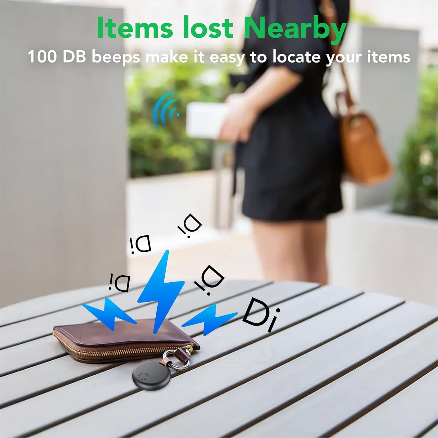 Ixtra Air Tag Tracker Bluetooth Tracker, Smart Tag Item Finders Works with Apple Find My App (Ios 14.6 above Only), Waterproof Keys Finder & Item Locator Worldwide Tracking for Bags,Luggage,Pets image number 7