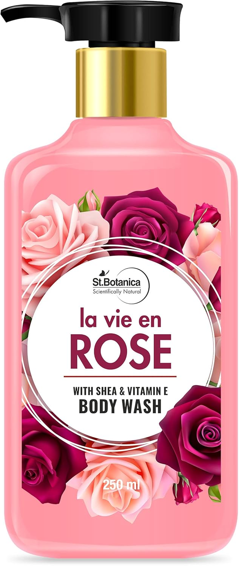 St.Botanica La Vie En Rose Body Wash 250 Ml