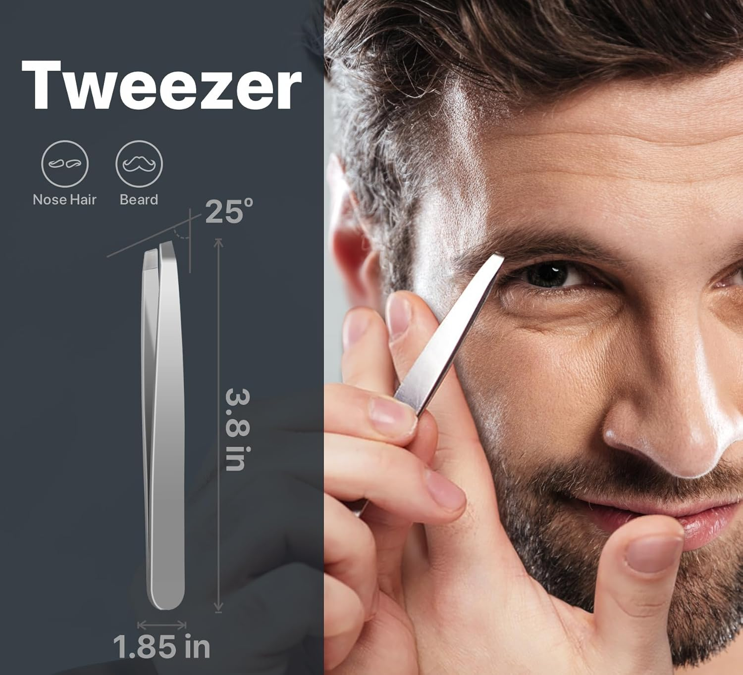 Konovo 5-Piece Nail Clippers Set，Stainless Steel Manicure Kit, Nail Grooming Travel Kit, Ail Clippers for Men, Toenail Clippers or Nail Cutter, Fingernail Clippers for Women, Manicure and Pedicure Kit image number 3