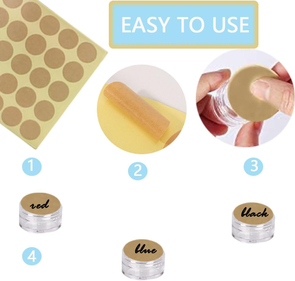 Pack of 30 Containers, 5 Ml, Containers with Lid, Tins for Lip Balm, Small Jar for Lip Balm, Mini Cream Jar, Empty Cream Jars, Ointment Jars, Cosmetic Jars image number 6