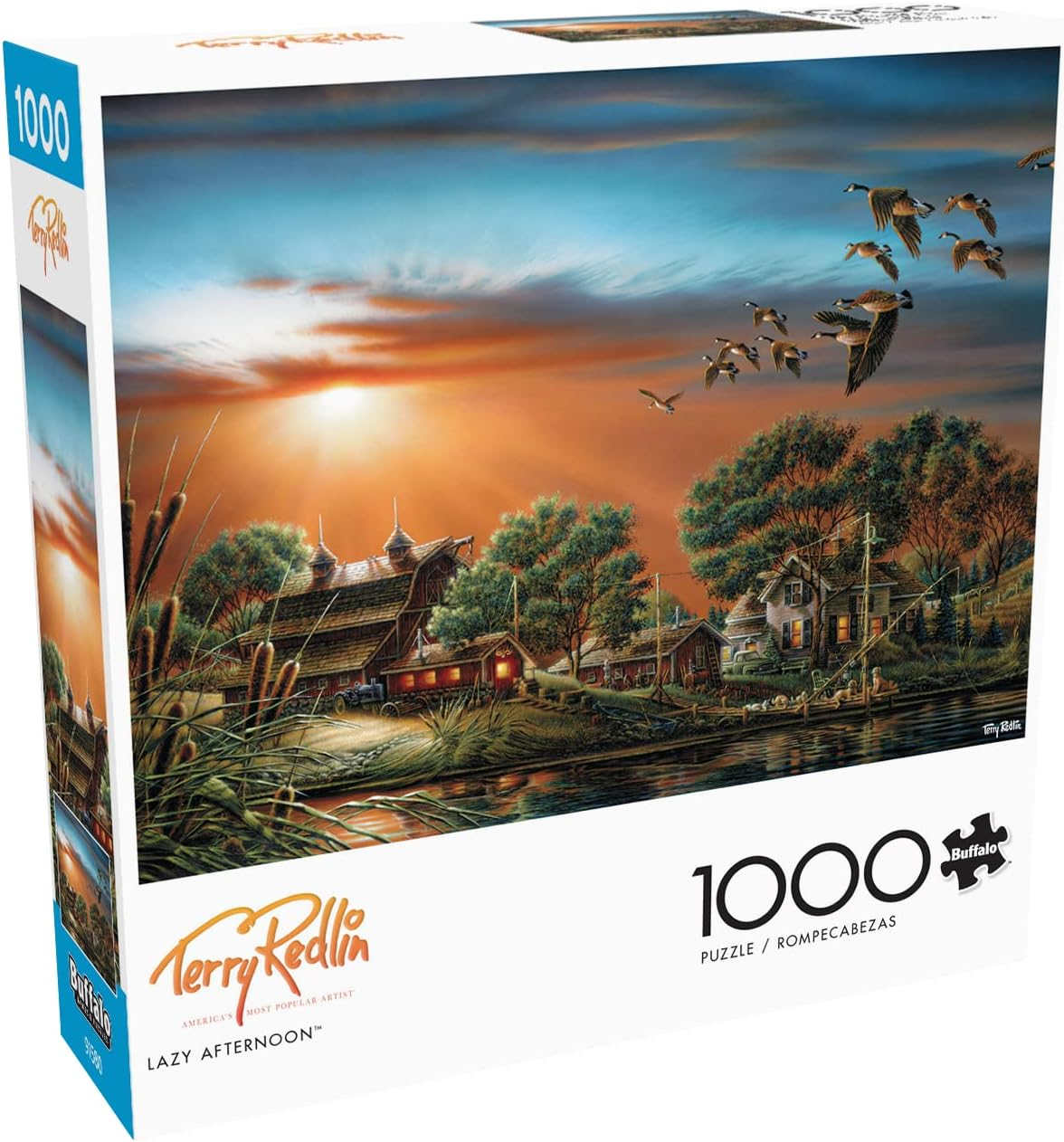 Buffalo Games - Terry Redlin - Lazy Afternoon - 1000 Piece Jigsaw Puzzle