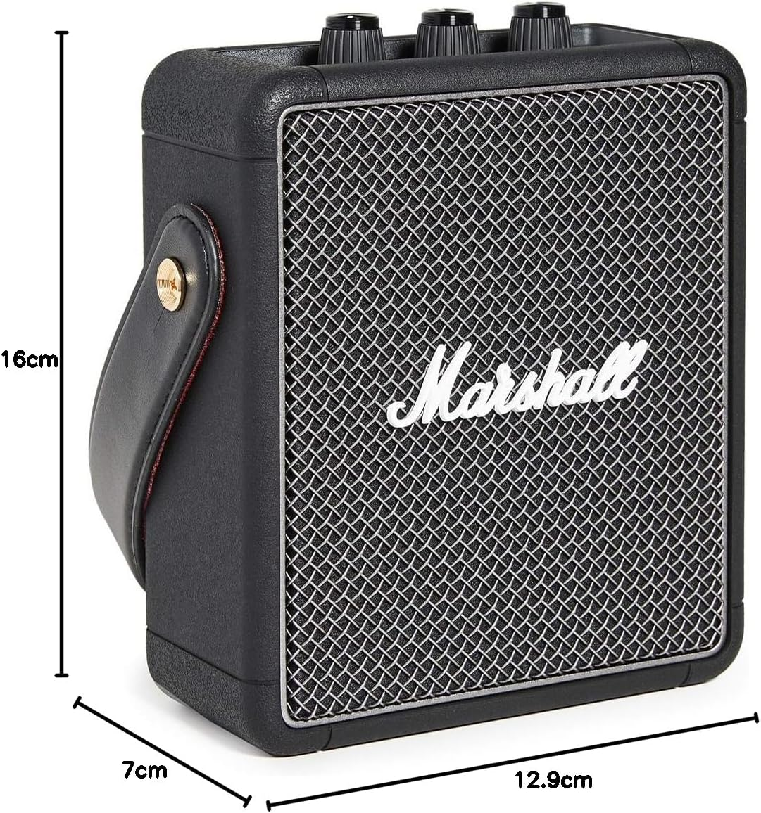 Marshall Stockwell II Portable Bluetooth Speaker (Black) image number 1