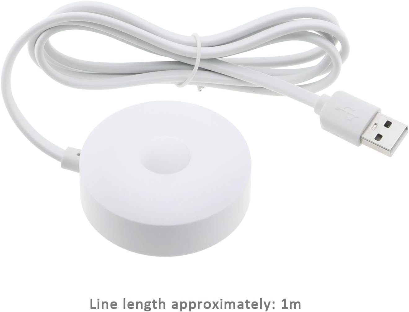 1PC USB Electric Toothbrush Magnetic Charger Toothbrush Charger Base Replacement Compatible with Braun Oral-B IO 7/8/9/10 Electric Toothbrush Charging Base 1M, White image number 4