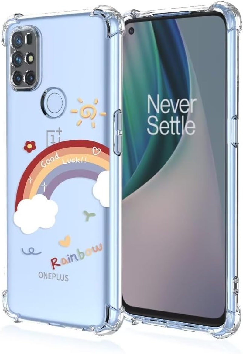 ATISIJIE Silicone Case for Oneplus Nord 2 5G with Shockproof Protective Corners, Thin Soft Protective Case, Flexible TPU Scratch-Resistant Case Cover-A29