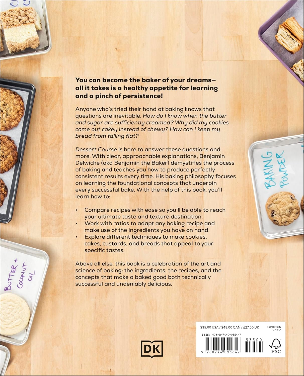 Dessert Course: Lessons in the Whys and Hows of Baking