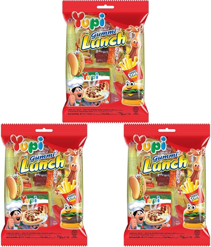 Yupi Gummy Lunch Candy 93G image number 1