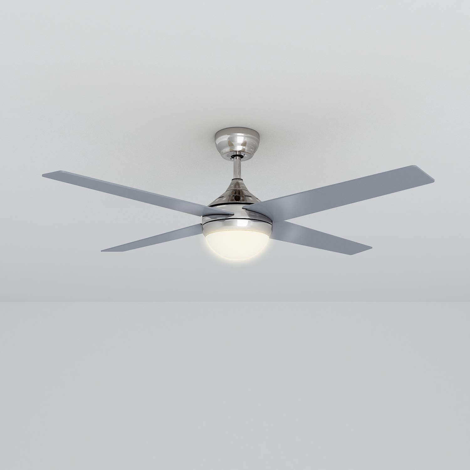 ELEGANT Ceiling Fan with LED Light,Remote Control,Ac Motor,48 Inch,3 Colors Temperature image number 2