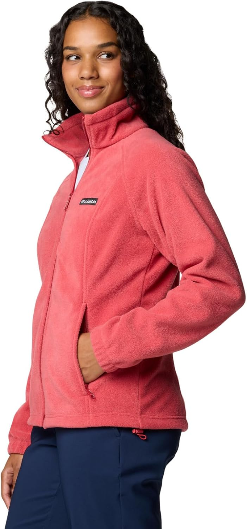 Columbia Women'S Benton Springs Full Zip, Daredevil, Large, Daredevil 2024