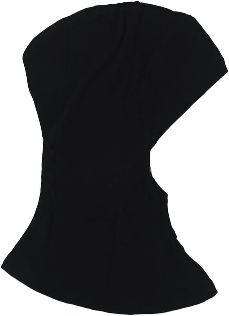 FITYLE Muslim Black Hijab Cap Full Cover Islamic Hats Soft Neck Head Wear Hat Underscarf image number 1