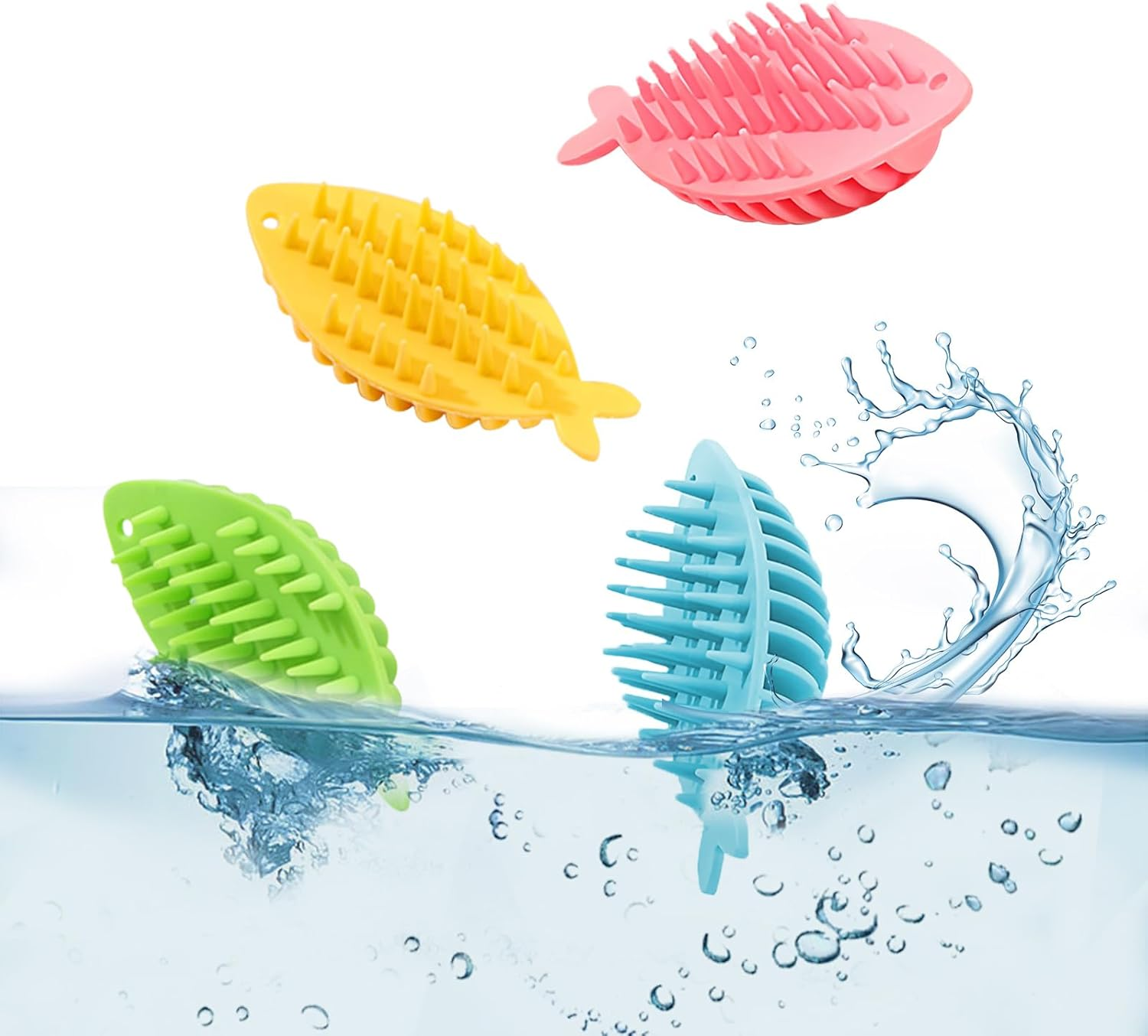 4Pcs Reusable Laundry Balls, Soft TPR Laundry Balls, Laundry Agitator Balls for Washing Machine, Dryer Balls Laundry, Laundry Scrubbing Balls Tangle-Free for Washing Machine (4) image number 1