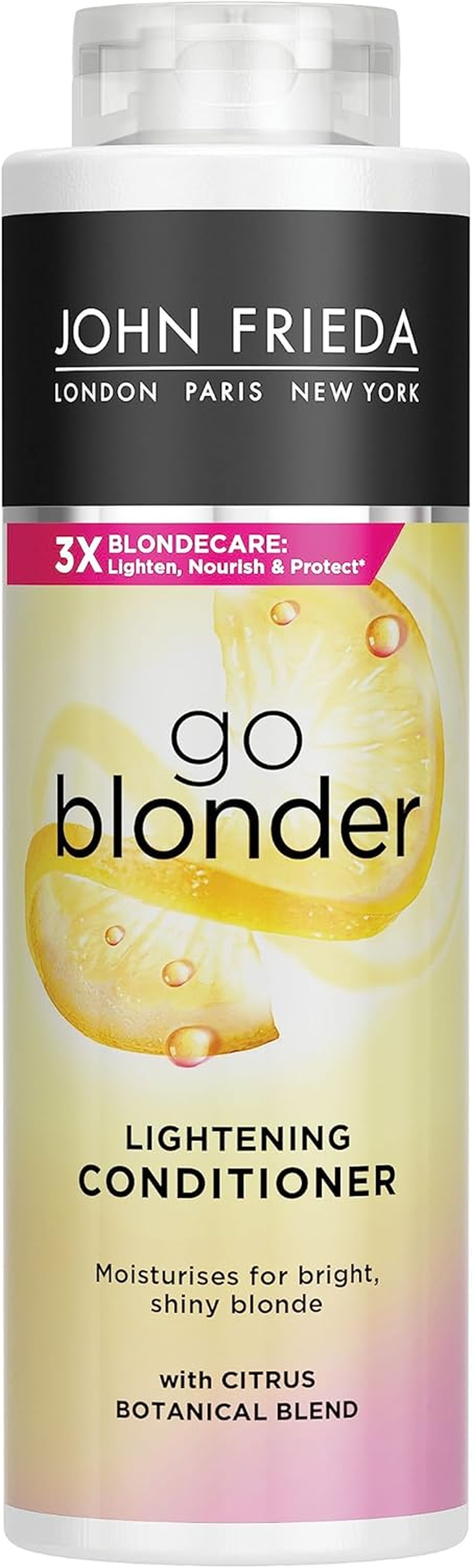 John Frieda Sheer Blonde Go Blonder Lightening Conditioner for Blonde Hair, 500 Ml image number 2