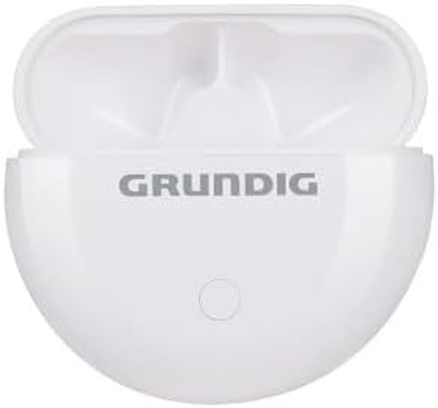 Grundig Wireless Bluetooth Headphones, True Wireless Sport Earbuds, Headset up to 9 Hours Playtime, USB-C Quick Charge, Comfortable Fit, White image number 2