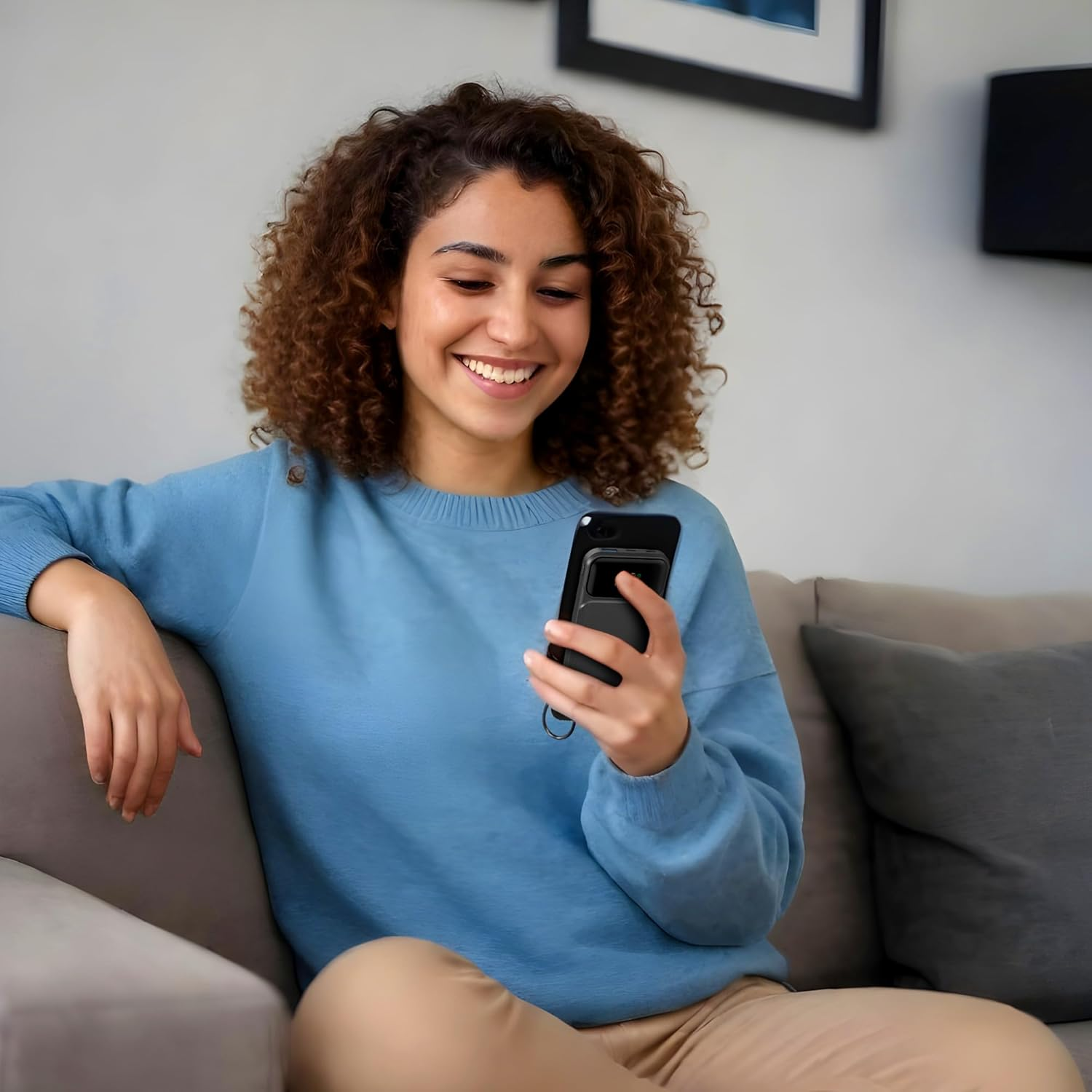 ZYRON 20000Mah Power Bank, 22.5W Dual USB-C Portable Charger, Fast Charging PD3.0 QC4.0, LED Display Battery Pack with Built in Cables, 20W Powerbank for Iphone, 18W S23/S22 Xiaomi Pixel Switch Ipad image number 2